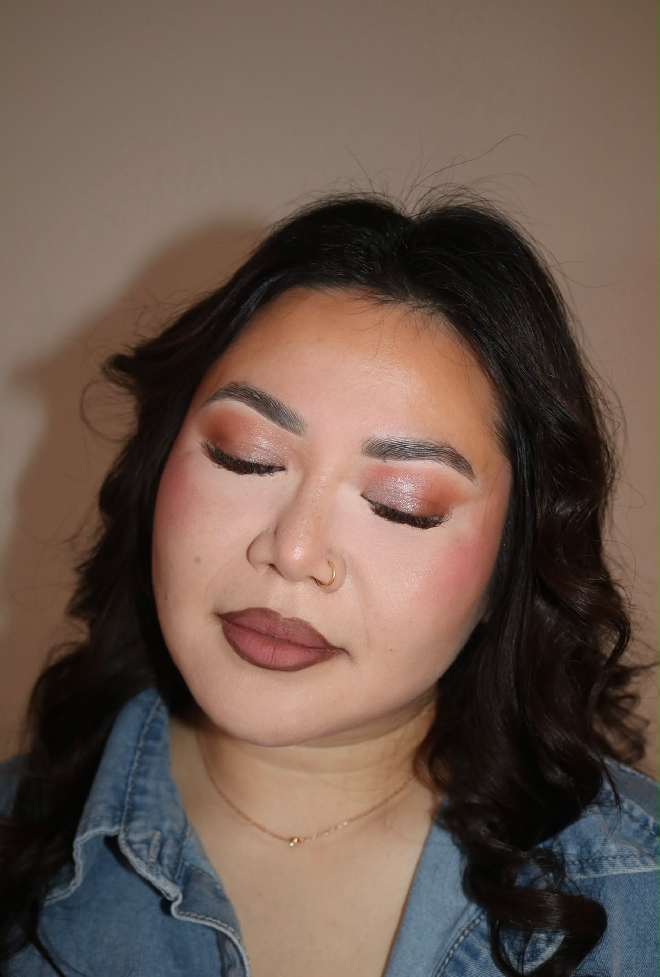 Glam eye look by Hiddengemely